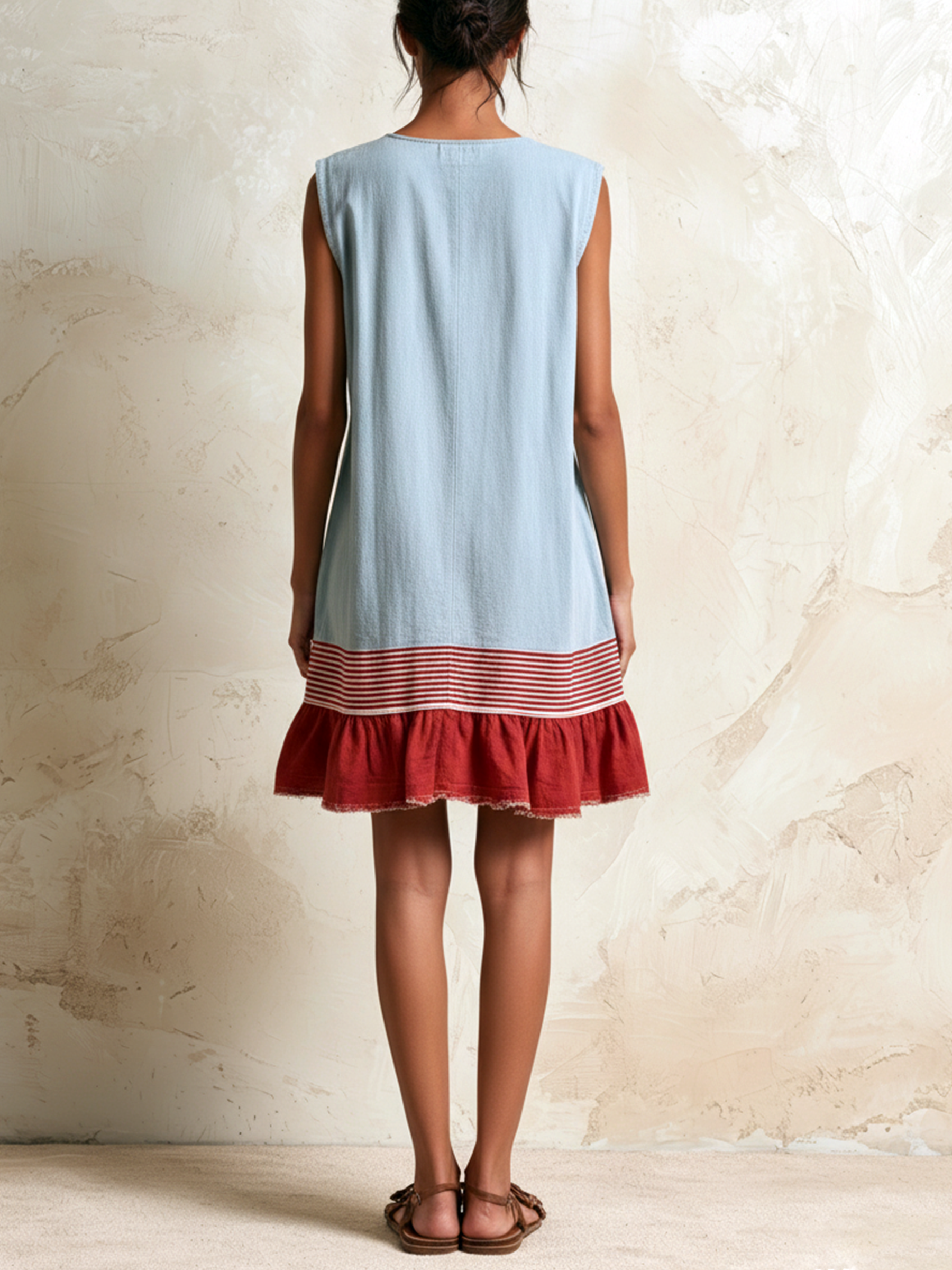 Zaria™ Ruffle Hem Tunic Dress
