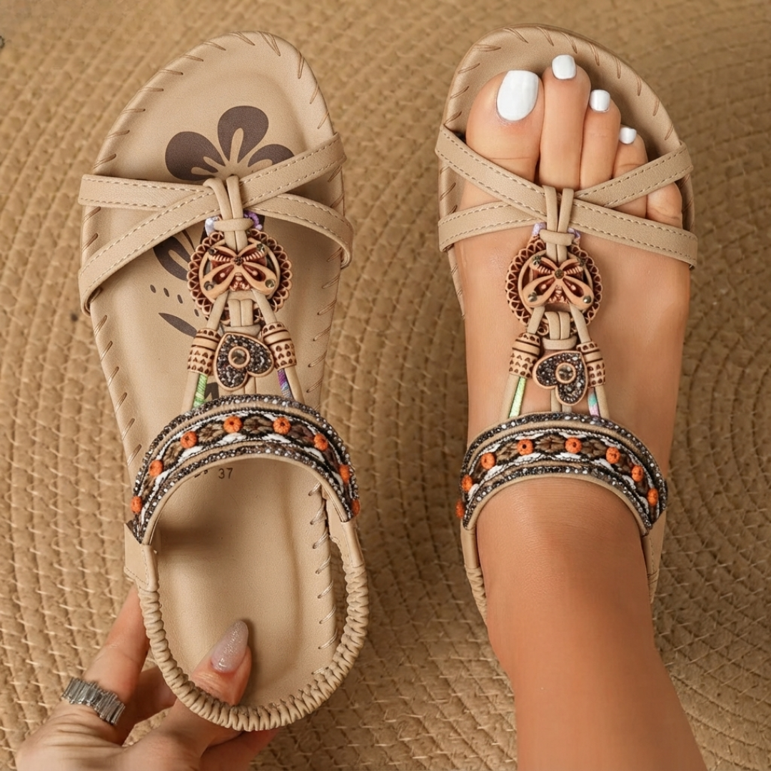 Lindy- Boho Comfort Sandals