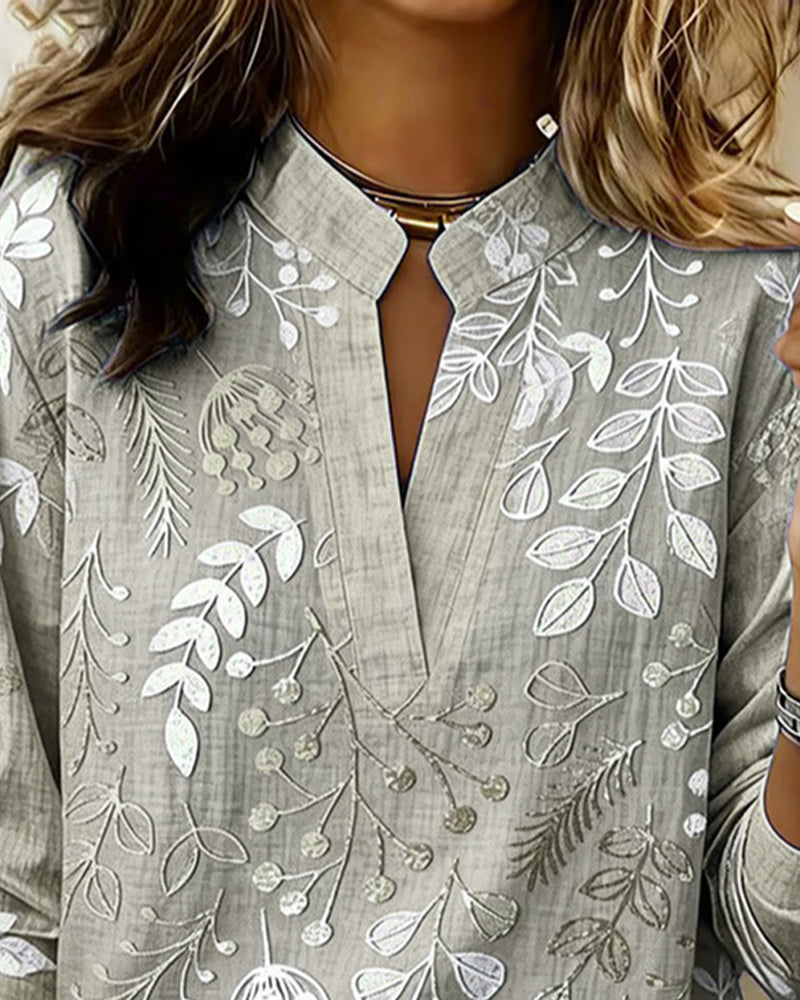 Brielle | Floral Soft-Touch Blouse