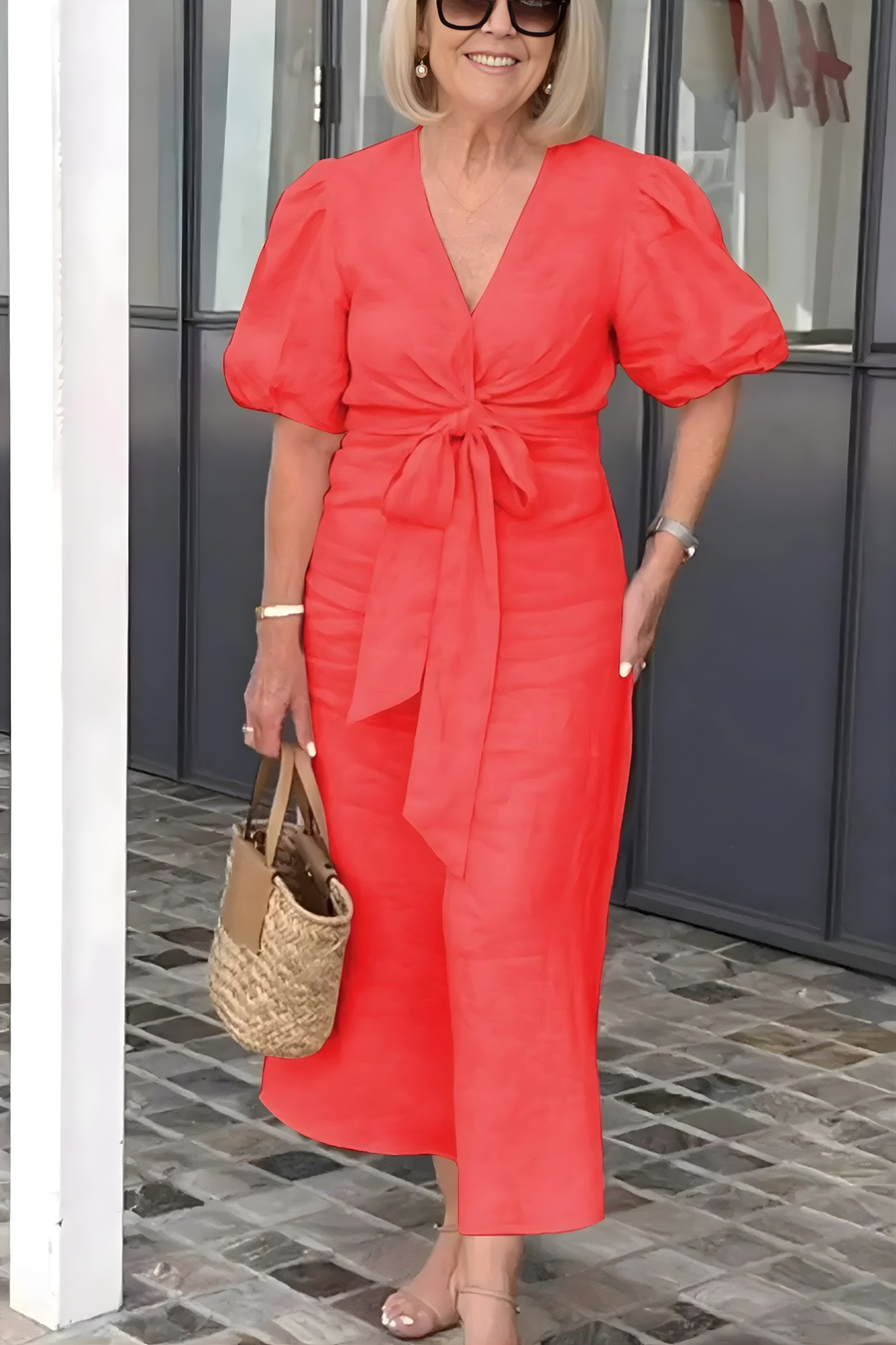 Siena™  V-Neck Sleeve Dress