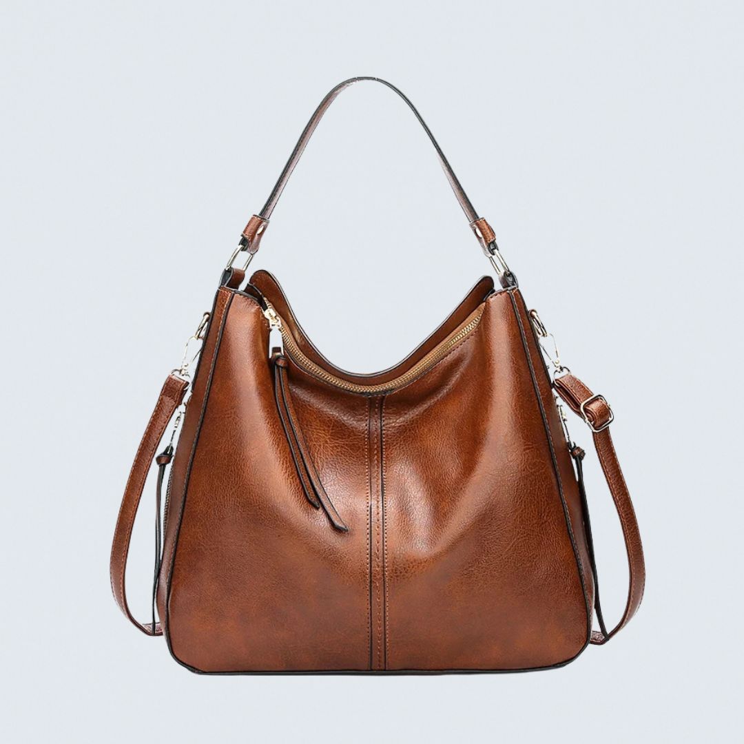 Romy™ Leather Shoulder Bag - Minimalist Everyday Luxe Style