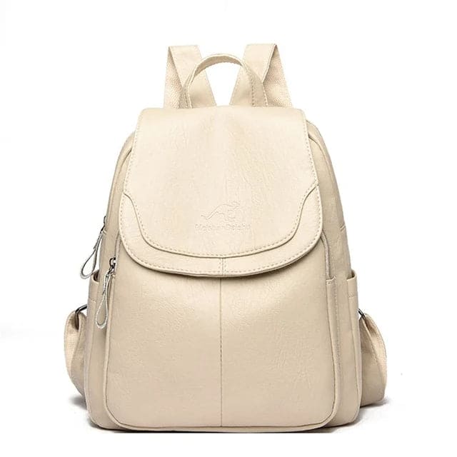 Balidaishu™ Secure Leather Backpack - Stylish Anti-Theft Everyday Carry