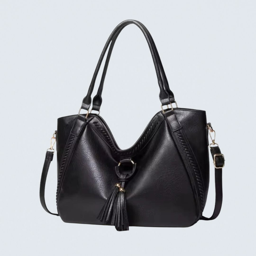 Mireille™ Women’s Leather Bag - Elegant Structured Everyday Style