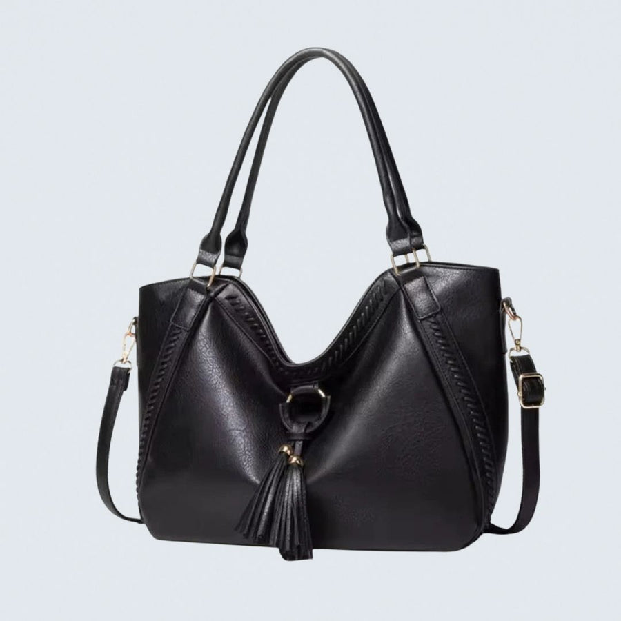 Mireille™ Women’s Leather Bag - Elegant Structured Everyday Style
