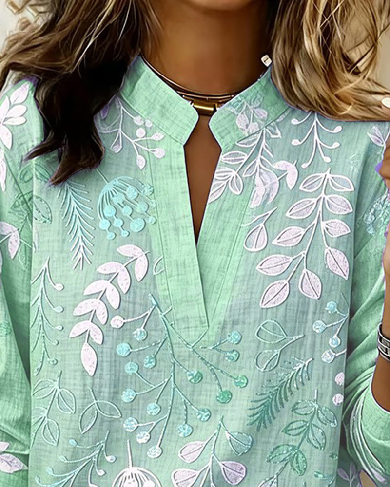 Brielle | Floral Soft-Touch Blouse