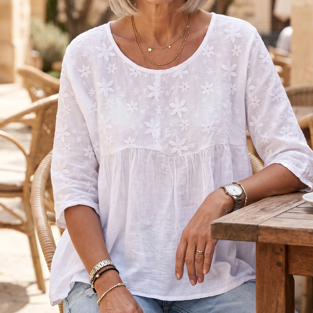 Susan | Embroidered Blouse