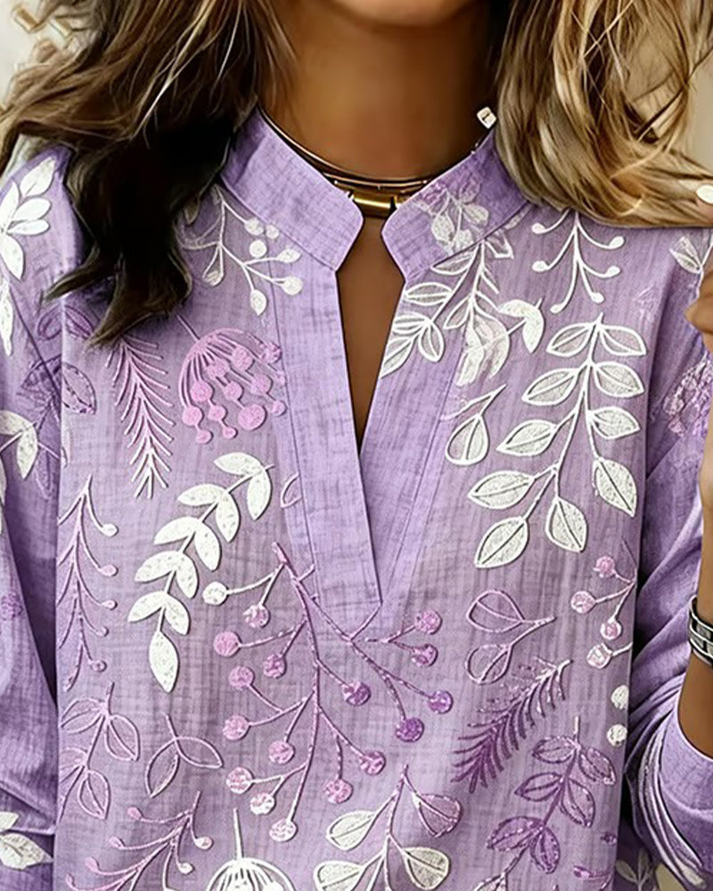 Brielle | Floral Soft-Touch Blouse