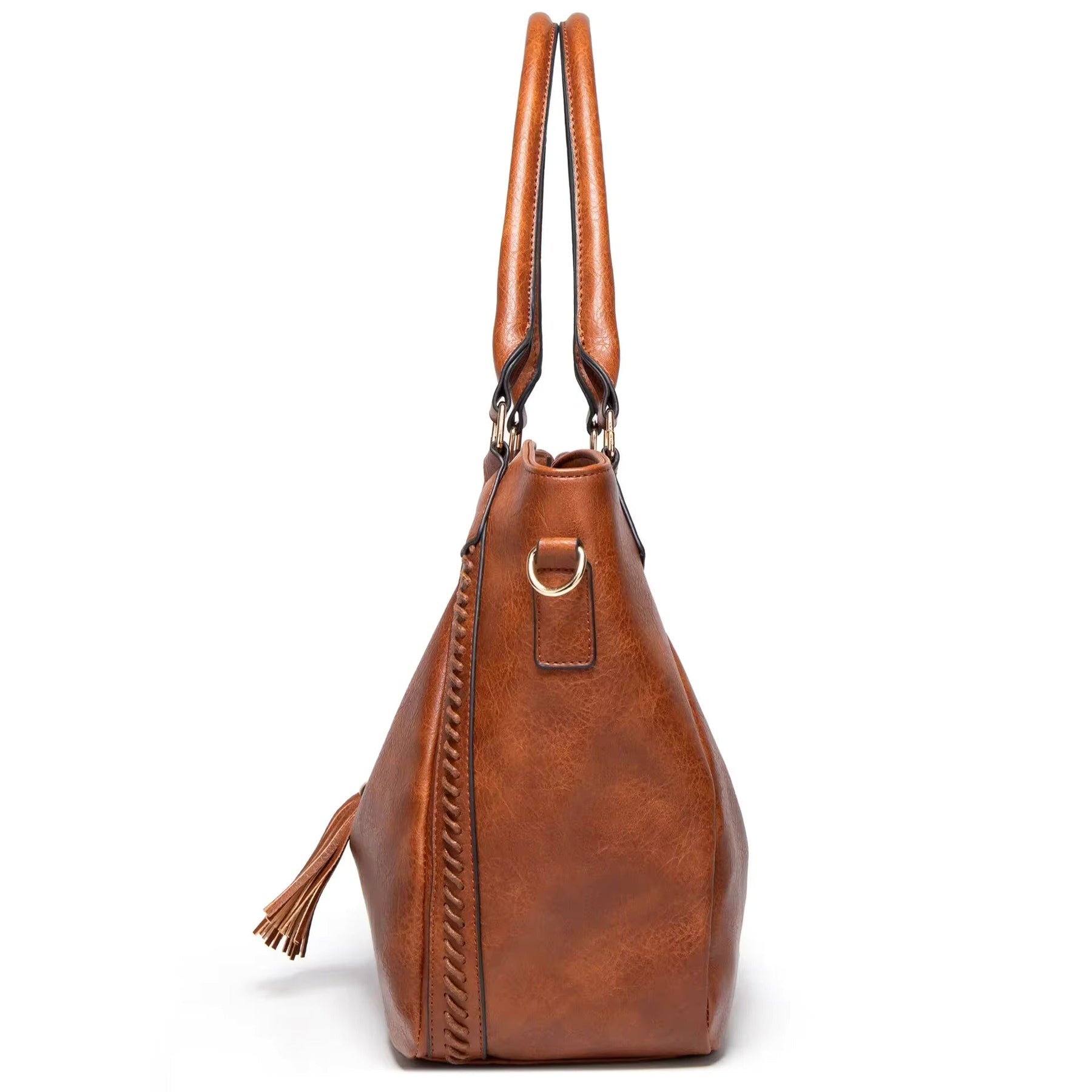 Mireille™ Women’s Leather Bag - Elegant Structured Everyday Style