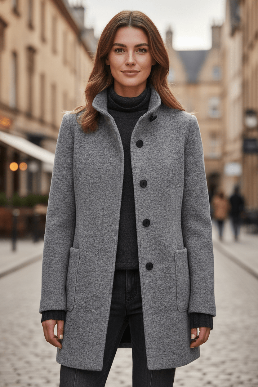 Charlot | Wool-Blend Tailored Overcoat