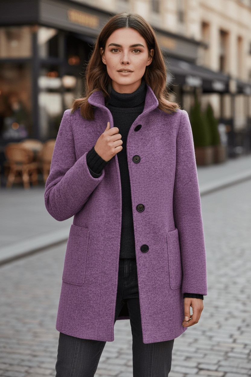Charlot | Wool-Blend Tailored Overcoat