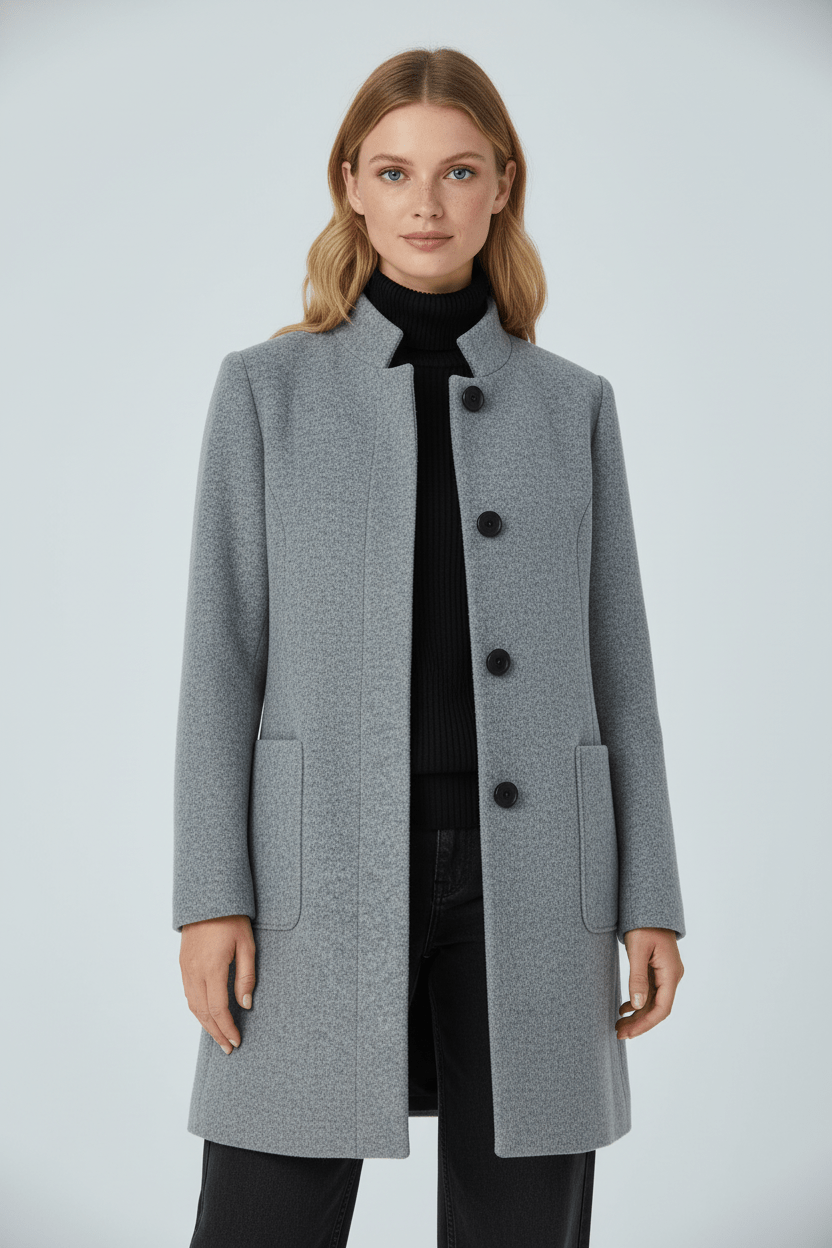 Charlot | Wool-Blend Tailored Overcoat