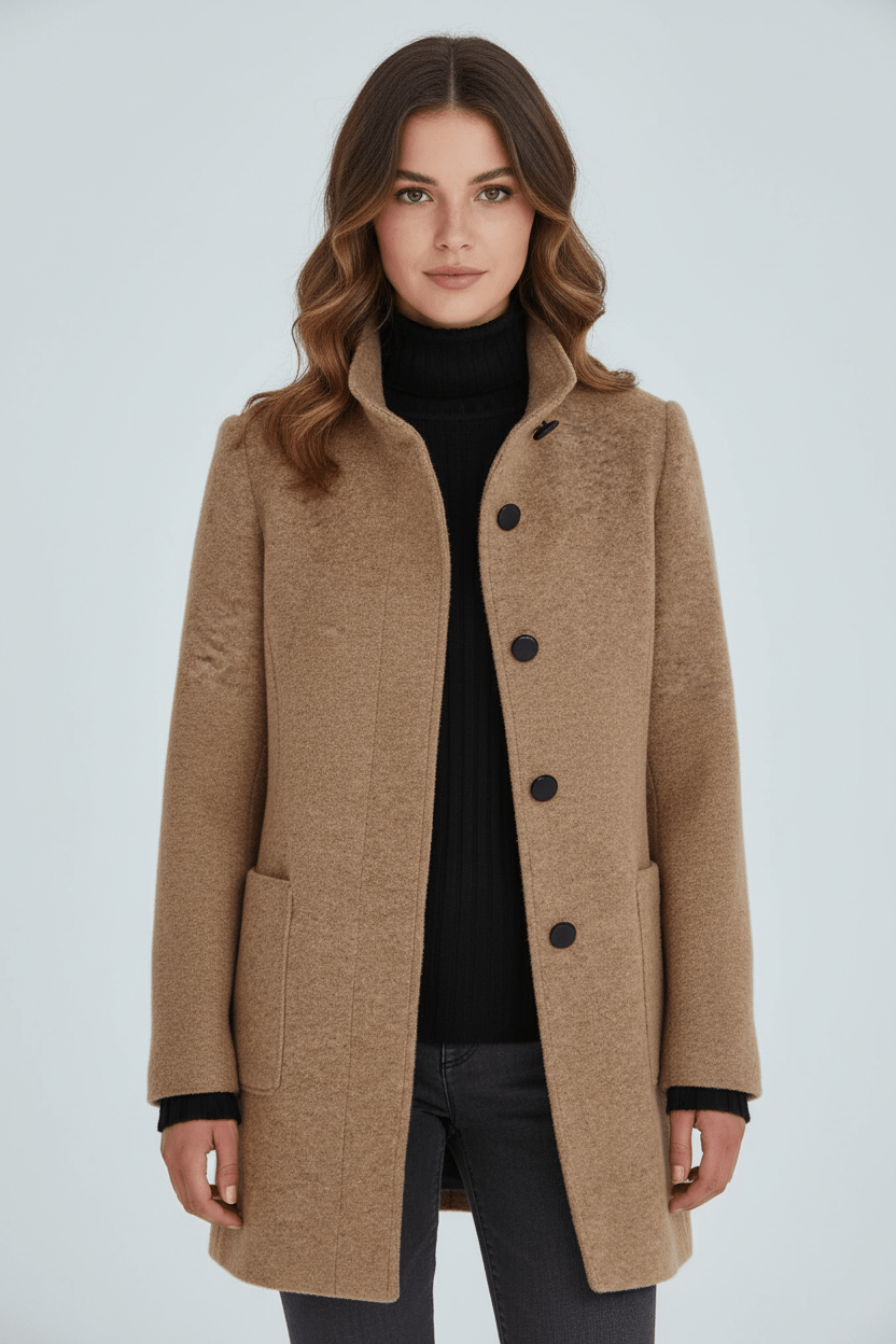 Charlot | Wool-Blend Tailored Overcoat