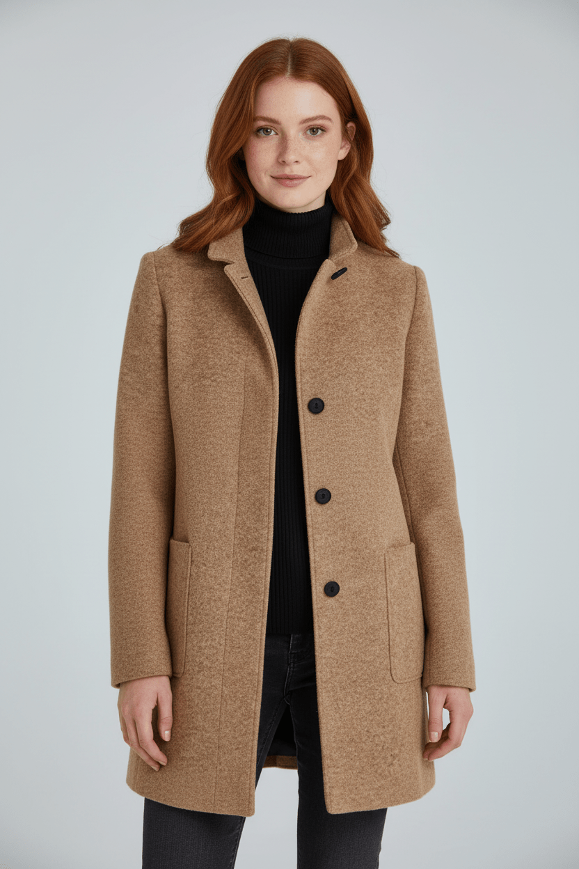 Charlot | Wool-Blend Tailored Overcoat