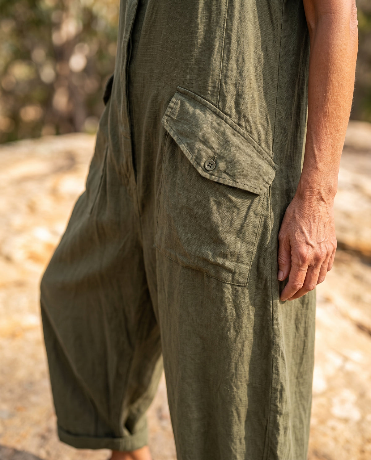 Ryker | Sleeveless, Lightweight Jumpsuit