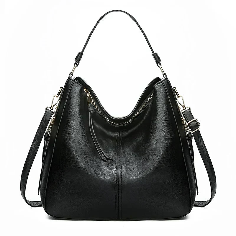 Romy™ Leather Shoulder Bag - Minimalist Everyday Luxe Style