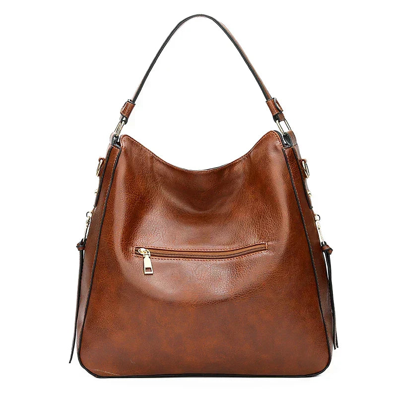 Romy™ Leather Shoulder Bag - Minimalist Everyday Luxe Style