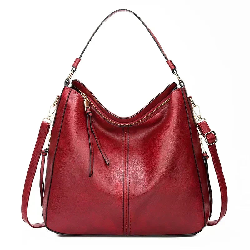 Romy™ Leather Shoulder Bag - Minimalist Everyday Luxe Style