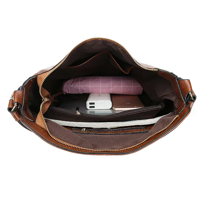 Romy™ Leather Shoulder Bag - Minimalist Everyday Luxe Style