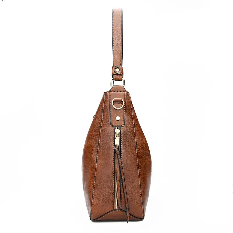Romy™ Leather Shoulder Bag - Minimalist Everyday Luxe Style