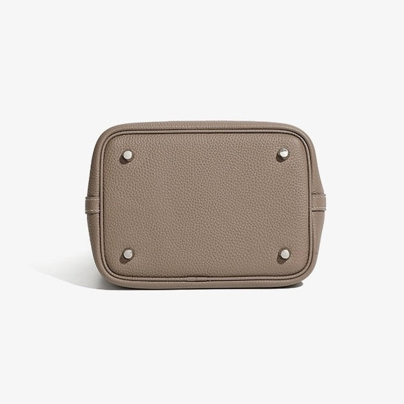Elowen™ Genuine Leather Basket Bag - Woven Everyday Luxe Style