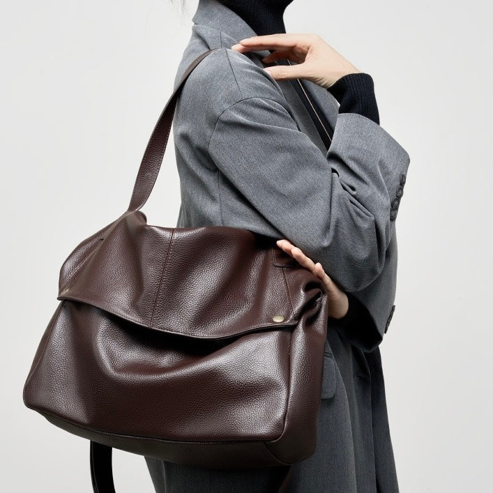 Burley™ Retro Leather Tote Bag - Vintage Everyday Carry Style