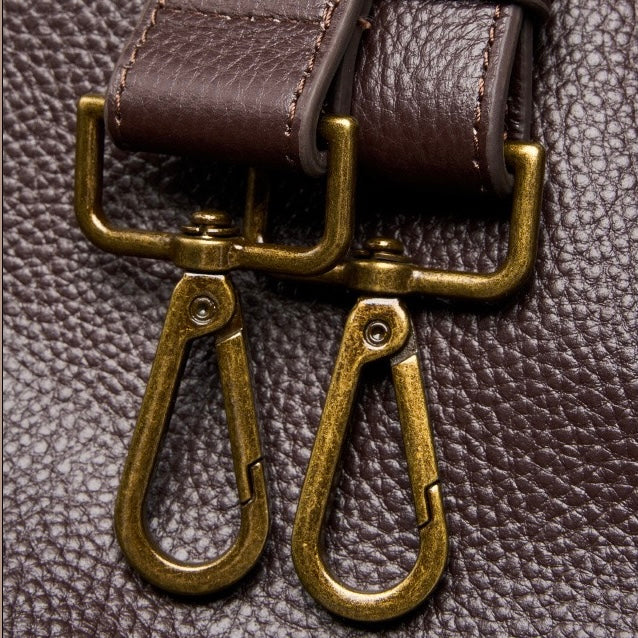 Burley™ Retro Leather Tote Bag - Vintage Everyday Carry Style