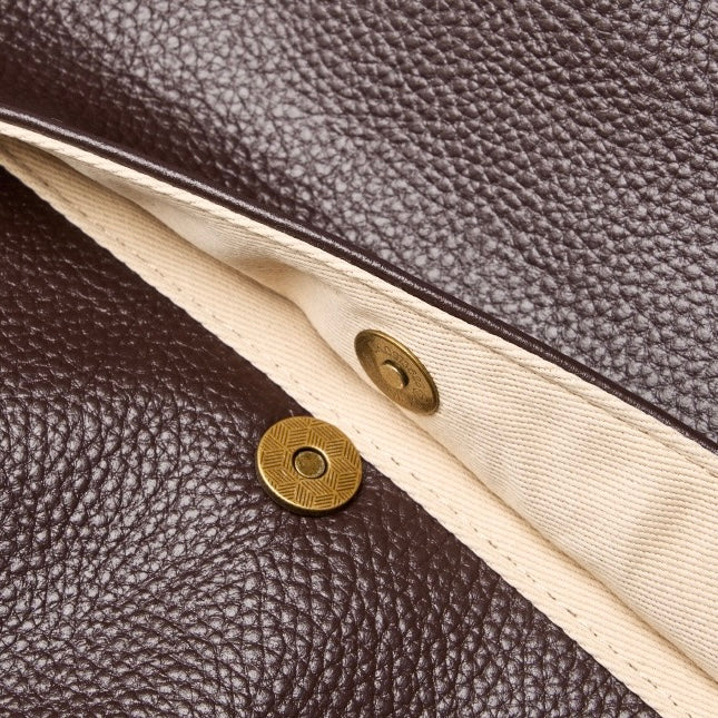 Burley™ Retro Leather Tote Bag - Vintage Everyday Carry Style