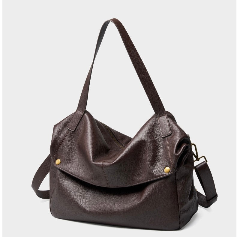 Burley™ Retro Leather Tote Bag - Vintage Everyday Carry Style