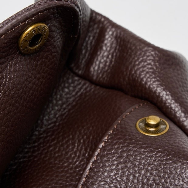Burley™ Retro Leather Tote Bag - Vintage Everyday Carry Style