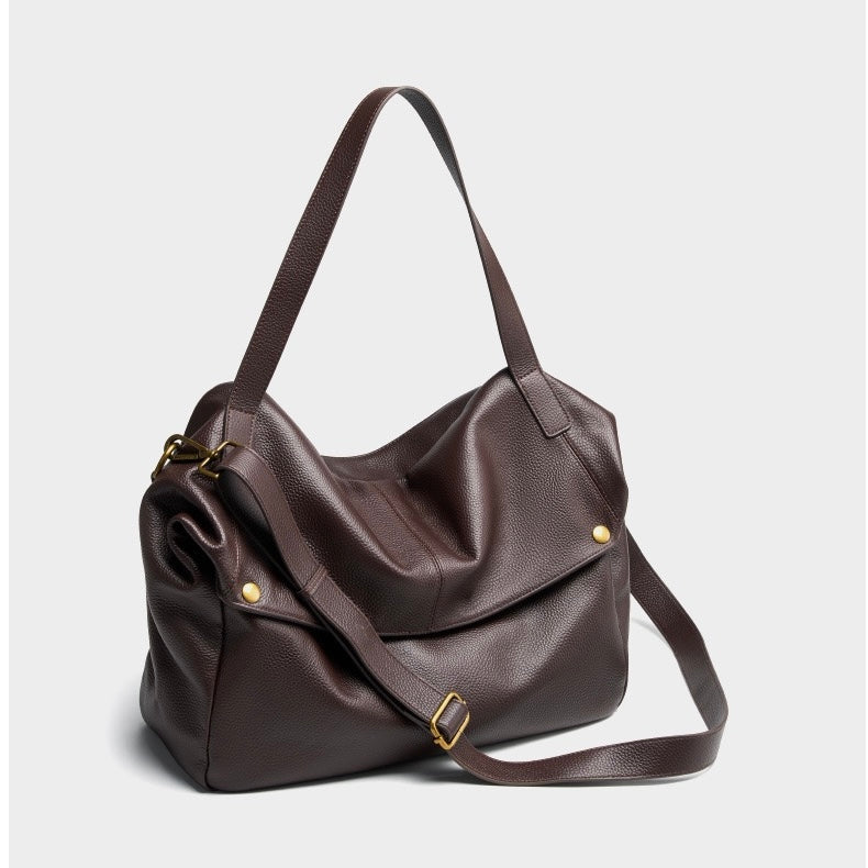 Burley™ Retro Leather Tote Bag - Vintage Everyday Carry Style