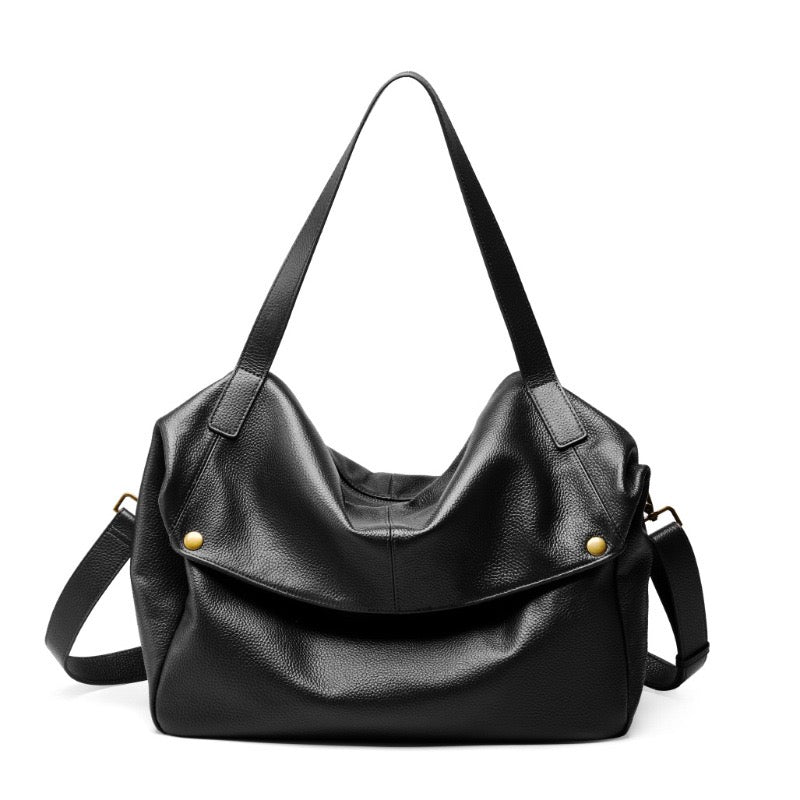 Burley™ Retro Leather Tote Bag - Vintage Everyday Carry Style