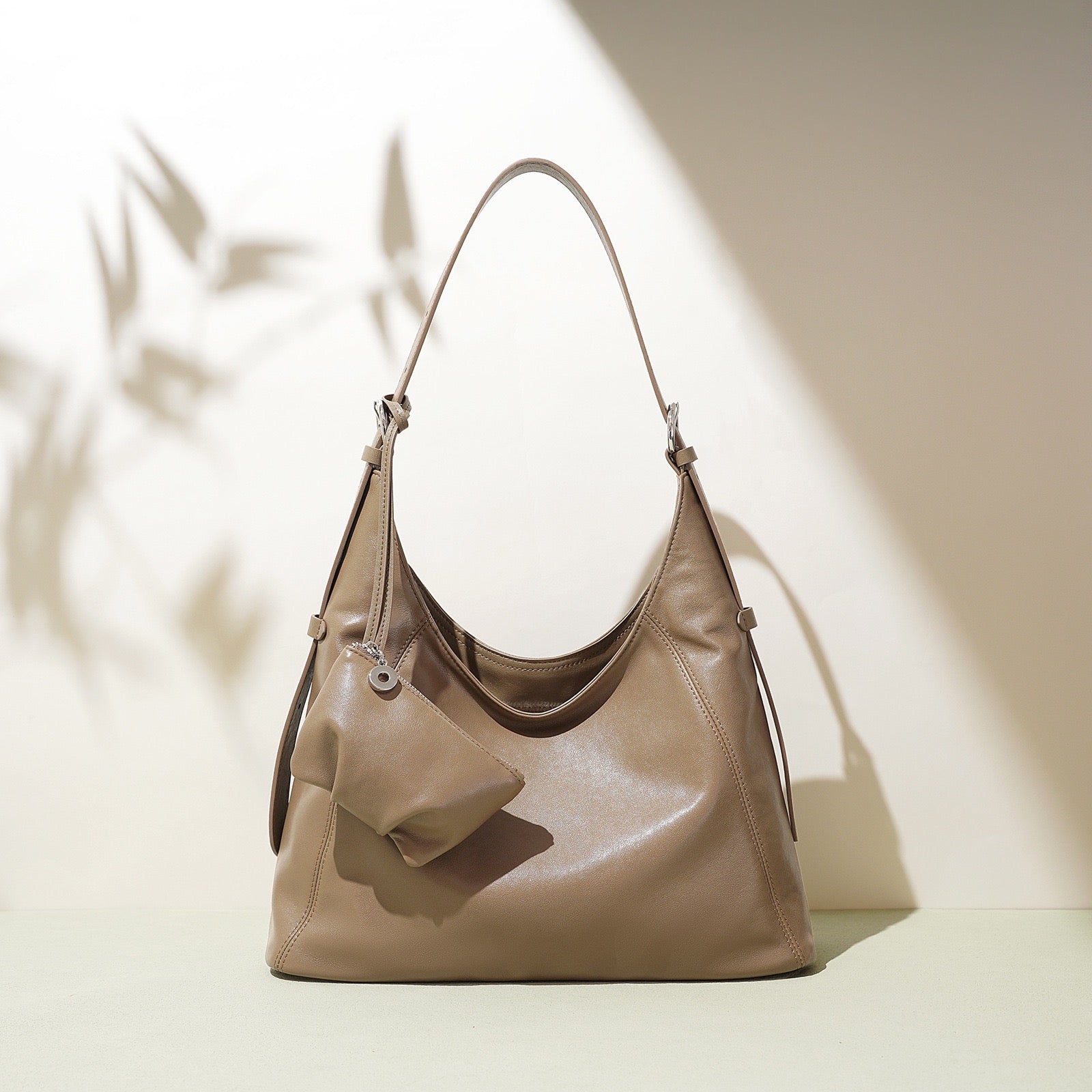 Nivara™ Genuine Leather Shoulder Bag - Minimalist Everyday Luxe Style