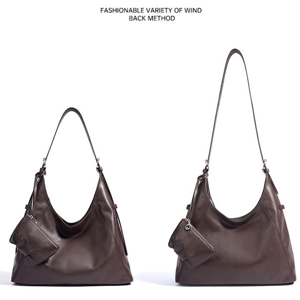 Nivara™ Genuine Leather Shoulder Bag - Minimalist Everyday Luxe Style
