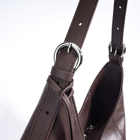 Nivara™ Genuine Leather Shoulder Bag - Minimalist Everyday Luxe Style
