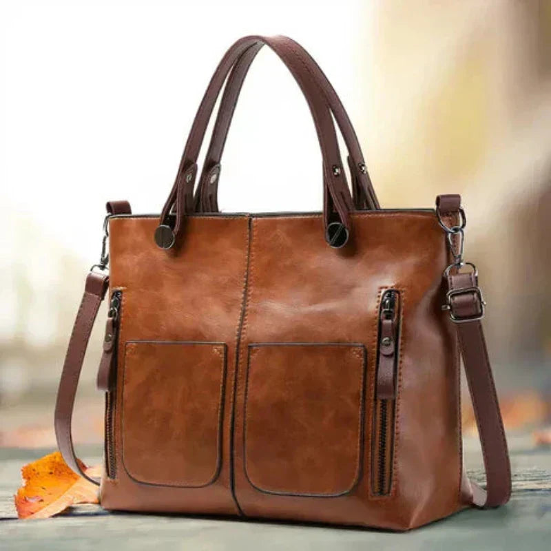 Thalia™ Stylish Leather Bag - Elegant Everyday Minimalist Style