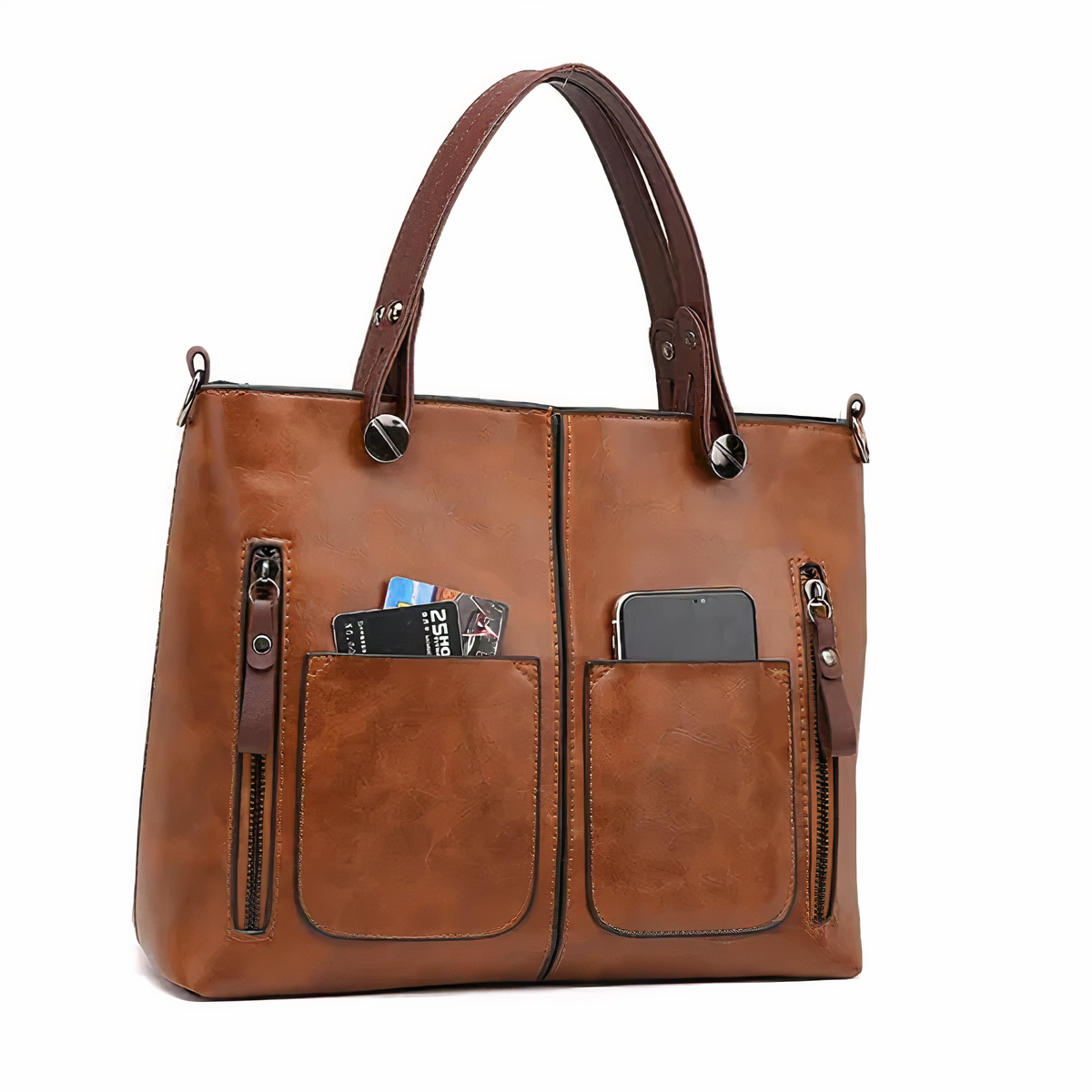 Thalia™ Stylish Leather Bag - Elegant Everyday Minimalist Style