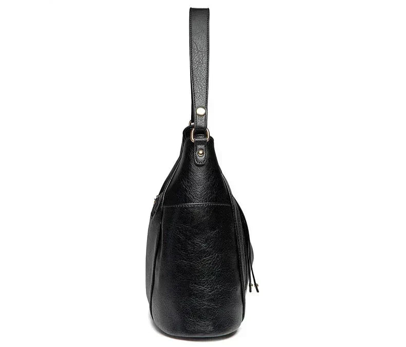 Bente™ Elegant Leather Bag - Minimalist Everyday Luxe Style