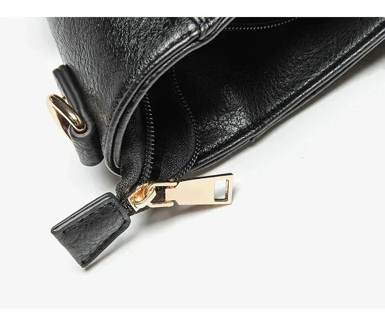 Bente™ Elegant Leather Bag - Minimalist Everyday Luxe Style