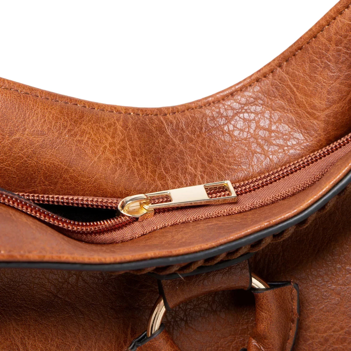 Mireille™ Women’s Leather Bag - Elegant Structured Everyday Style