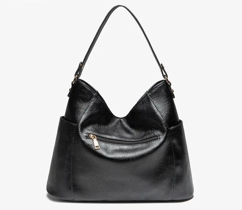 Bente™ Elegant Leather Bag - Minimalist Everyday Luxe Style