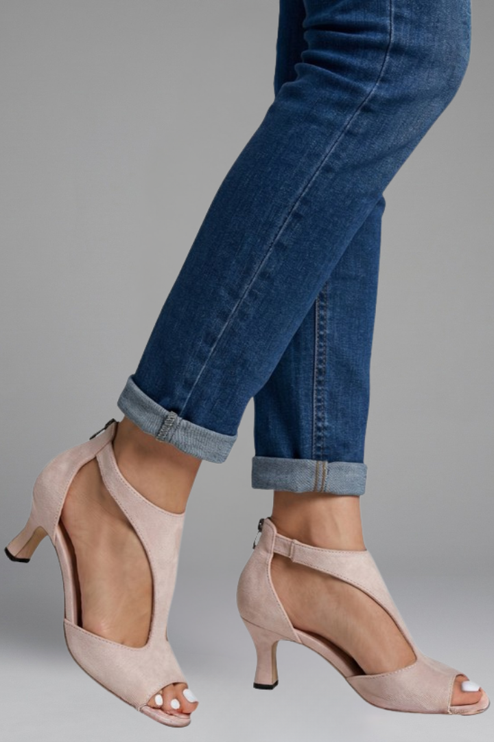 Josie | Orthopaedic Heels with Peep Toe Opening
