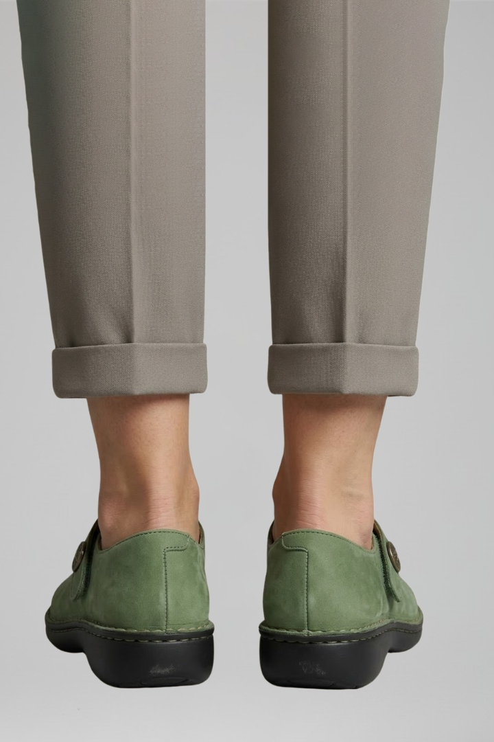 Joan | Orthopaedic Mary Jane Flats with Strap Closure