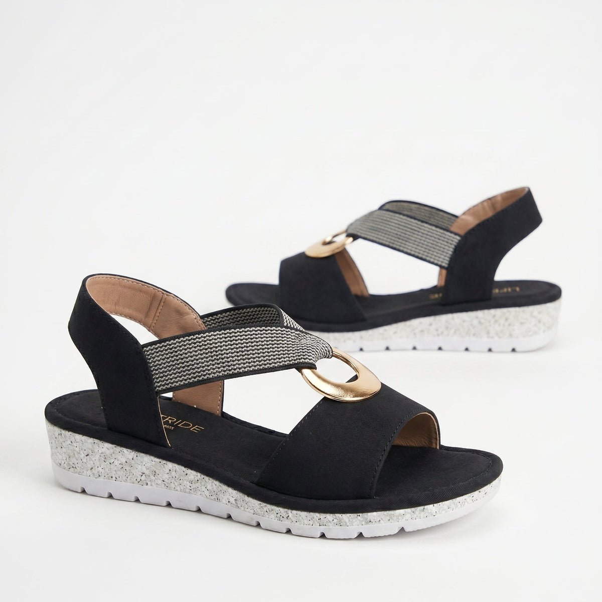 Gabriela | Textured Comfort Sandals