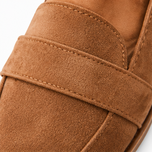 Harper | Supportive Suede-Look Loafers