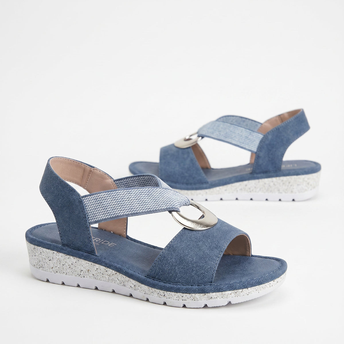 Gabriela | Textured Comfort Sandals