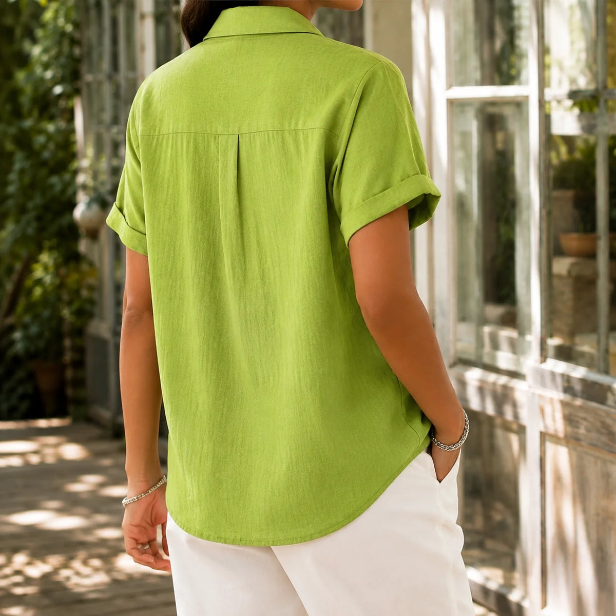Aurelia | Classic Button-Up Shirt